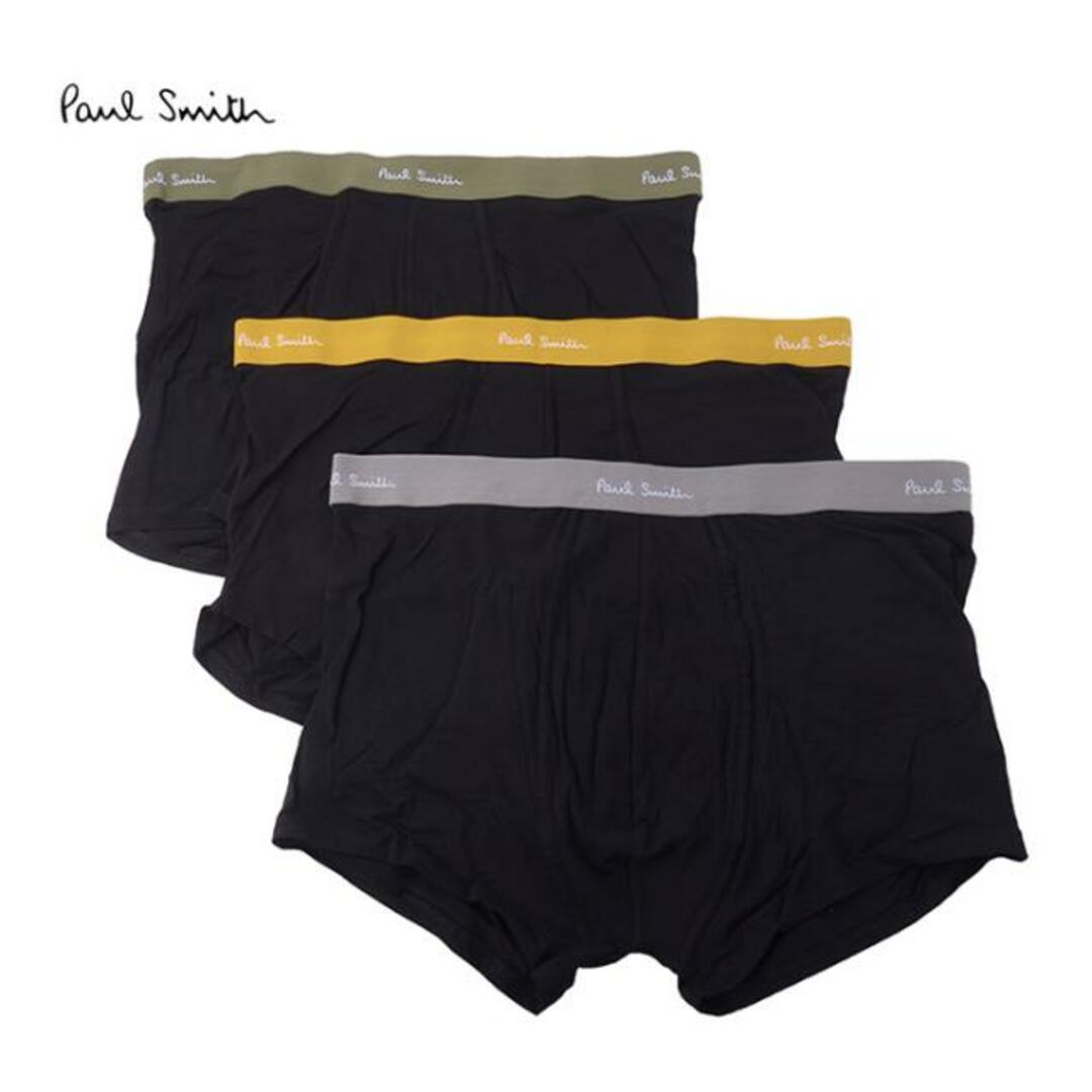 Paul Smith(ポールスミス)のPaul Smith ポールスミス TRUNK 3 PACK M1A 914C A3PK17 メンズ ボクサーパンツ 下着 ブラック 黒 マルチカラー ブラックマルチ メンズのアンダーウェア(ボクサーパンツ)の商品写真