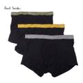 Paul Smith ポールスミス TRUNK 3 PACK M1A 914C A3PK17 メンズ ボクサーパンツ 下着 ブラック 黒 マルチカラー ブラックマルチ