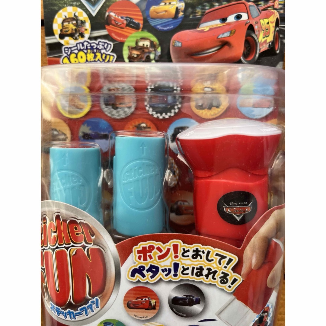 T-ARTS(タカラトミーアーツ)のSticker FUN 本体セット カーズ  すみっコぐらし 新品 未開封 キッズ/ベビー/マタニティのおもちゃ(その他)の商品写真