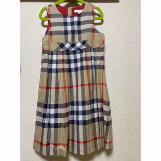 バーバリー(BURBERRY)のバーバリー ワンピース 定番 チェック 110cm(ワンピース)