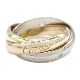 カルティエ(Cartier)のカルティエ トリニティリング 5Pダイヤ リング・指輪(リング(指輪))