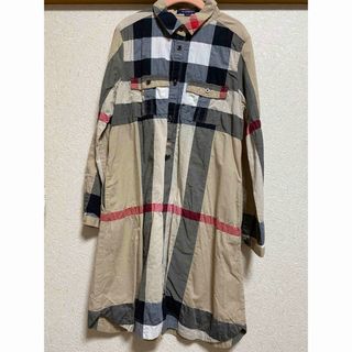 バーバリー(BURBERRY)のお値下げ バーバリー 長袖 ワンピース 定番 チェック 130cm(ワンピース)