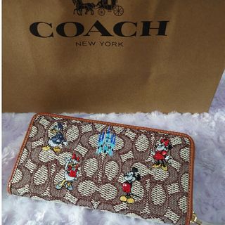 コーチ(COACH) レザー 財布(レディース)（パープル/紫色系）の通販 200