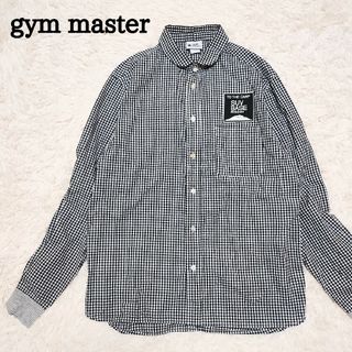 ジムマスター(GYM MASTER)の定番　gym master　ジムマスター　ショールカラーシャツ　ギンガムチェック(シャツ)