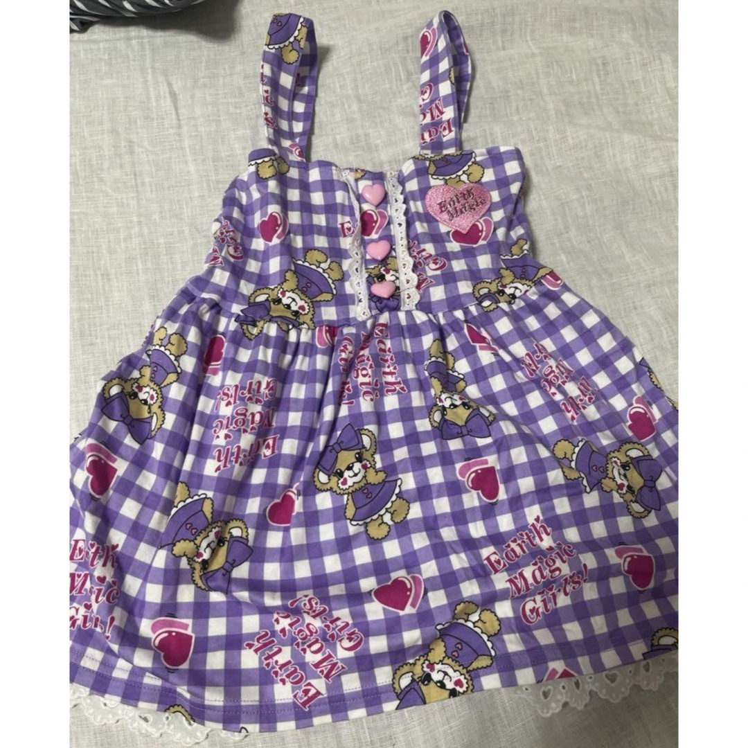 EARTHMAGIC(アースマジック)の15.アースマジック キッズ/ベビー/マタニティのキッズ服女の子用(90cm~)(ワンピース)の商品写真