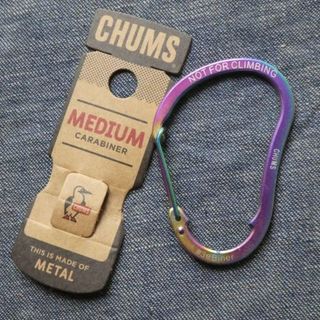 チャムス(CHUMS)のCHUMS カラビナ CH61-0122 M レインボー 未使用(キーホルダー)