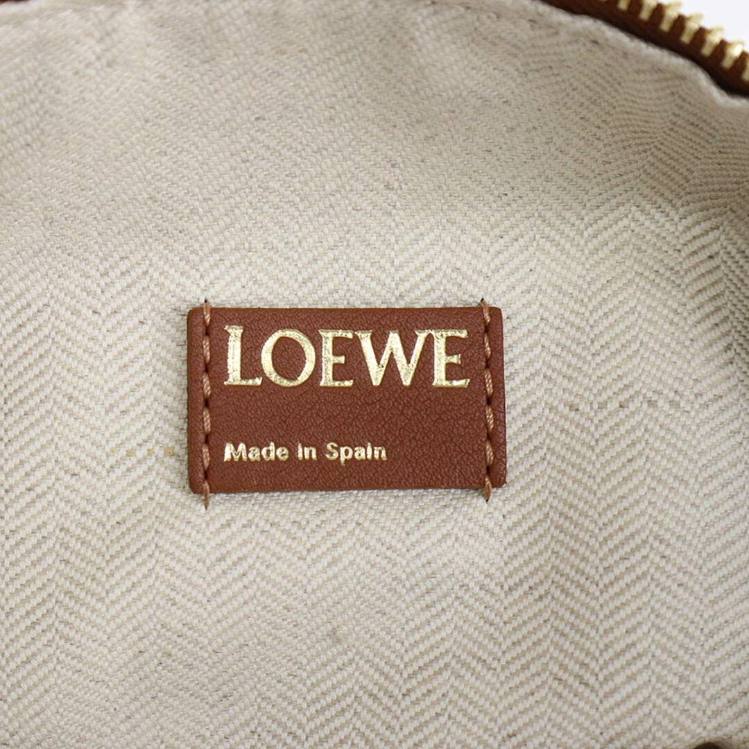 LOEWE(ロエベ)のロエベ キュービィバッグ スモール 2WAY ショルダー ハンドバッグ カーフスキン レザー アナグラムジャガード ブロンズ タン ブラウン 茶 ゴールド金具 A906K75X06 LOEWE（未使用　展示品） レディースのバッグ(ハンドバッグ)の商品写真