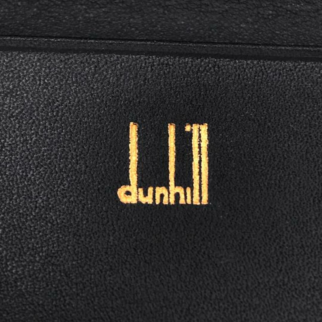 Dunhill(ダンヒル)のDUNHILL ダンヒル 二つ折り カードケース 名刺入れ ブラック 良品 a2291 メンズのファッション小物(折り財布)の商品写真