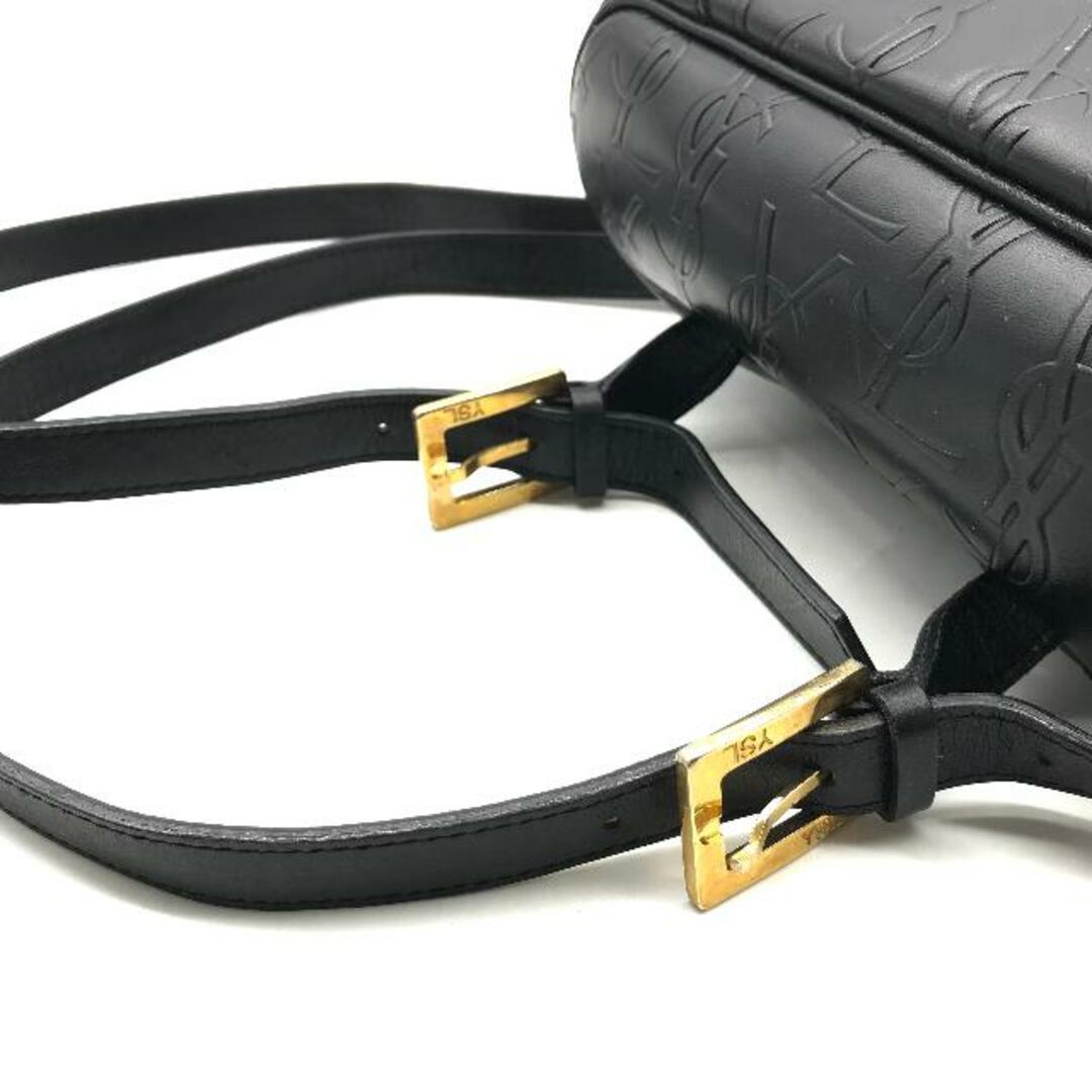Yves Saint Laurent - YSL イヴサンローラン ロゴチャーム 総柄 Yves Saint Laurent - YSL イヴサンローラン ロゴチャーム 総柄