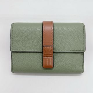 ロエベ(LOEWE)の【美品】ロエベ LOEWE バーティカルスモールウォレット 三つ折財布 三つ折り(財布)