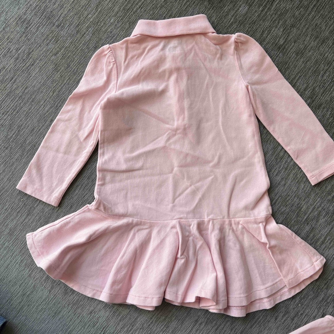 Ralph Lauren(ラルフローレン)のラルフローレン　ポロシャツワンピース キッズ/ベビー/マタニティのベビー服(~85cm)(ワンピース)の商品写真