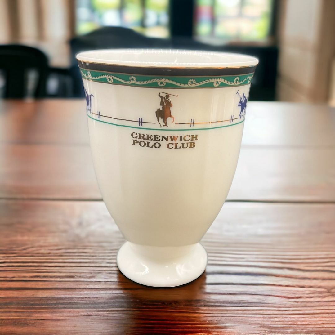 Polo Club(ポロクラブ)のPOLOCLUBポロクラブ　フリーカップ＆ソーサー5客セット インテリア/住まい/日用品のキッチン/食器(グラス/カップ)の商品写真