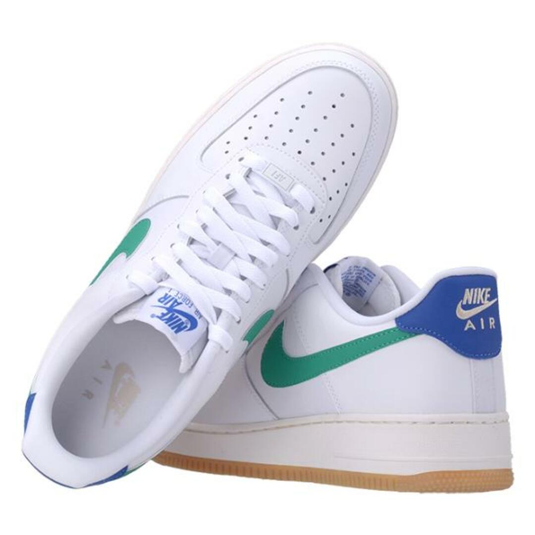 NIKE(ナイキ)のNIKE ナイキ WMNS AIR FORCE 1’07 エアフォース DD8959 110 レディース スニーカー ホワイト 白 ホワイトグリーン レディースの靴/シューズ(スニーカー)の商品写真