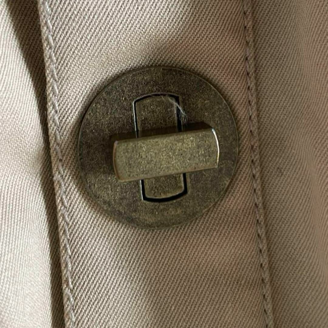 tibi(ティビ)のtibi　ティビ　フリルギャザー　タック　ビッグリボン　コート　金具ボタン レディースのジャケット/アウター(スプリングコート)の商品写真