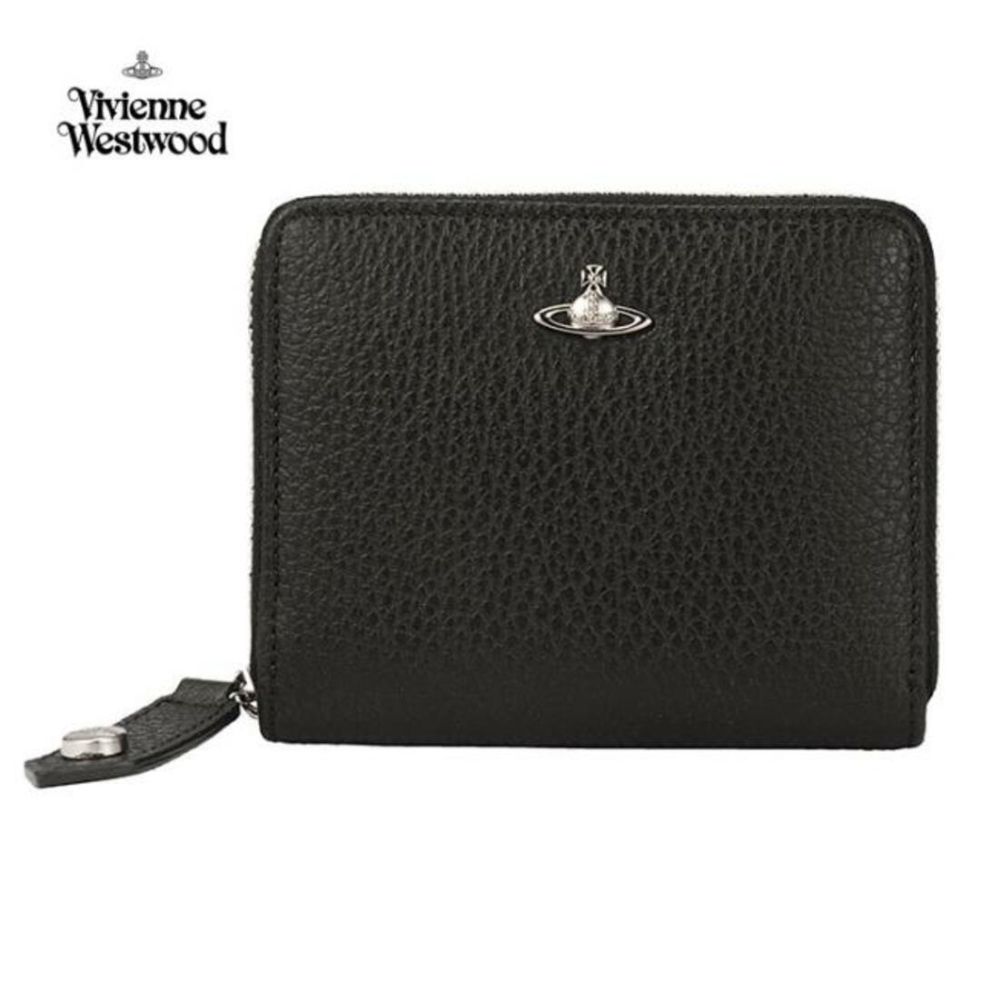 Vivienne Westwood(ヴィヴィアンウエストウッド)のVivienne Westwood ヴィヴィアン ウエストウッド Milano Small Zip Wallet 51140001 40324 LA N401 財布 小銭入れ NKN ブラック メンズのファッション小物(コインケース/小銭入れ)の商品写真