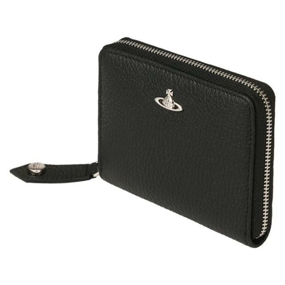 Vivienne Westwood(ヴィヴィアンウエストウッド)のVivienne Westwood ヴィヴィアン ウエストウッド Milano Small Zip Wallet 51140001 40324 LA N401 財布 小銭入れ NKN ブラック メンズのファッション小物(コインケース/小銭入れ)の商品写真