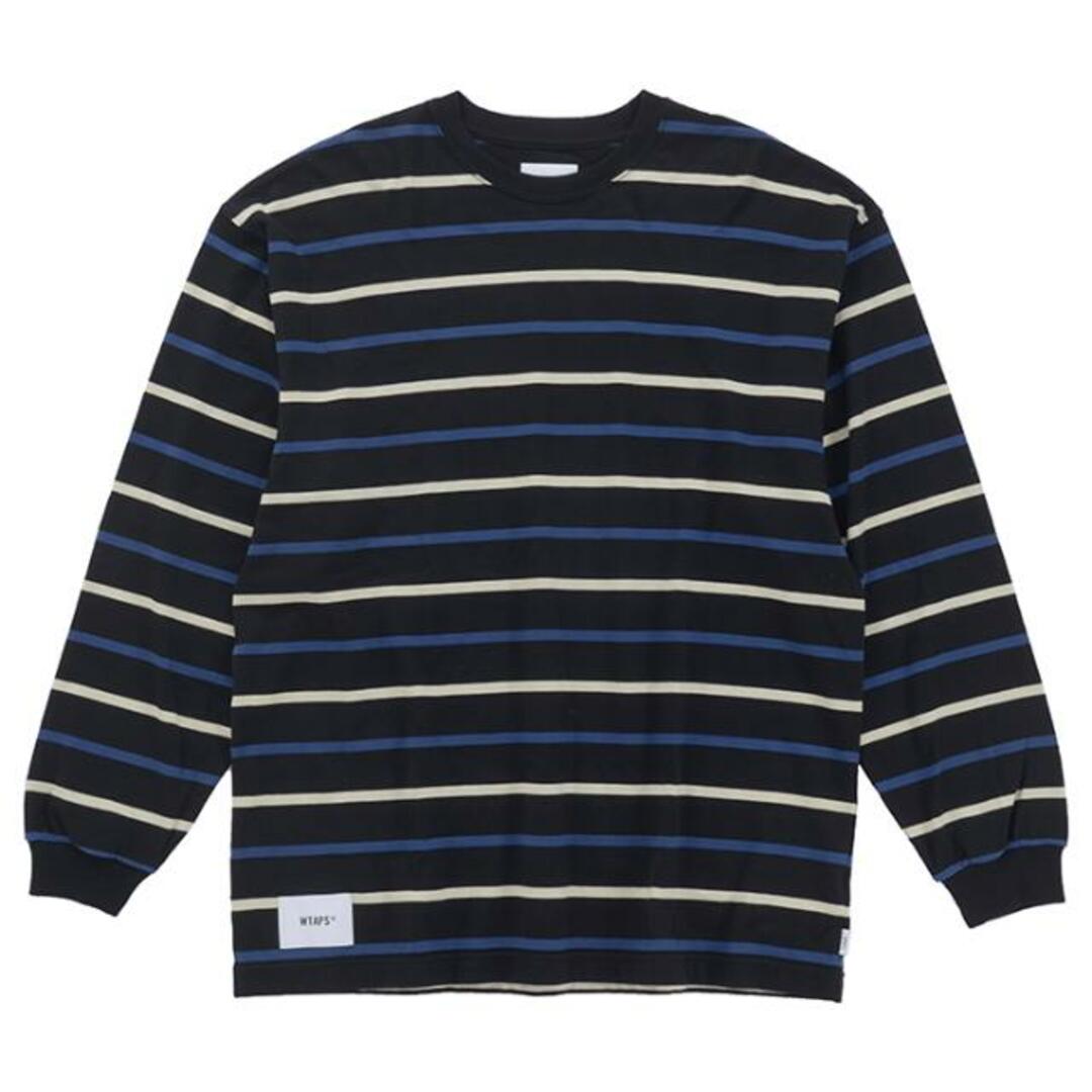 W)taps(ダブルタップス)のWTAPS ダブルタップス Long Sleeve BDY 02 Tee 222ATDT-CSM14 Tシャツ 長袖 メンズ NKN  2.ブルー メンズのトップス(Tシャツ/カットソー(七分/長袖))の商品写真