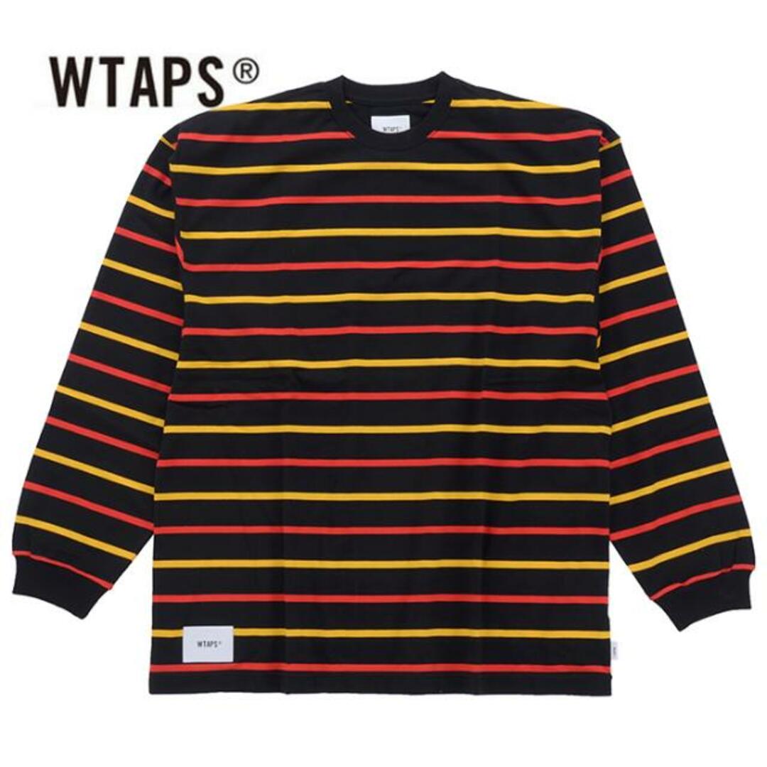 W)taps(ダブルタップス)のWTAPS ダブルタップス Long Sleeve BDY 02 Tee 222ATDT-CSM14 Tシャツ 長袖 メンズ NKN  1.レッド メンズのトップス(Tシャツ/カットソー(七分/長袖))の商品写真