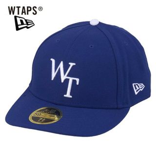 ダブルタップス(W)taps)のWTAPS × New Era ダブルタップス × ニューエラ 59 Fifty Low Profile Poly Twill 231NENED-HT01 cap キャップ  ブルー ブルー(キャップ)