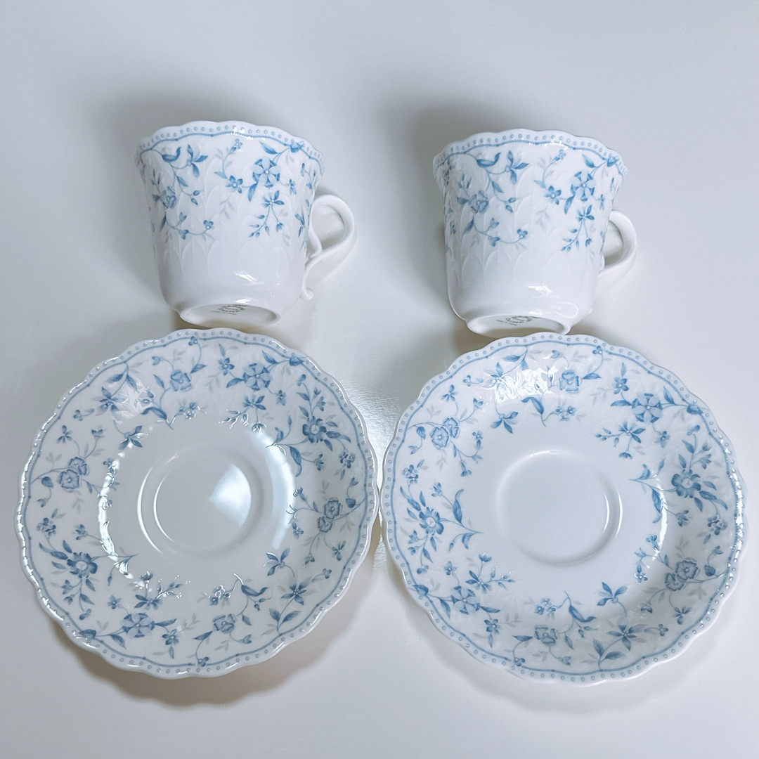 NARUMI(ナルミ)のNARUMI Bone China カップ&ソーサー ナルミボーンチャイナ インテリア/住まい/日用品のキッチン/食器(グラス/カップ)の商品写真