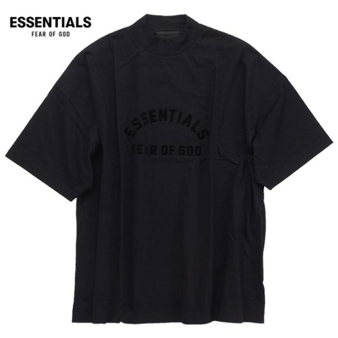 FEAR OF GOD(フィアオブゴッド)のFOG ESSENTIALS エフオージー エッセンシャルズ JET BLACK TEE 125SP232000F メンズ Tシャツ 半袖 ブラック 黒 ブラック XL メンズのトップス(Tシャツ/カットソー(半袖/袖なし))の商品写真