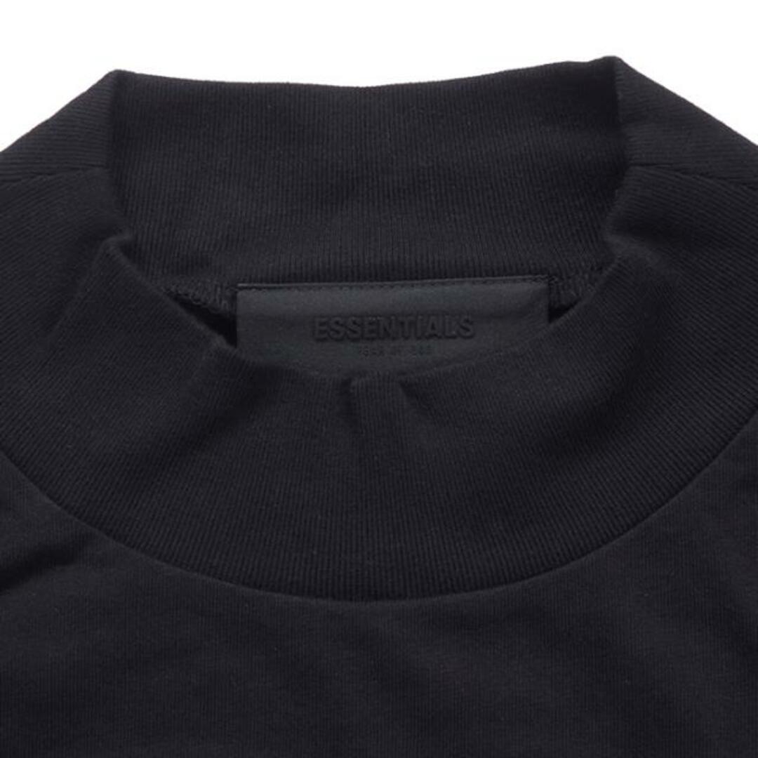 FEAR OF GOD(フィアオブゴッド)のFOG ESSENTIALS エフオージー エッセンシャルズ JET BLACK TEE 125SP232000F メンズ Tシャツ 半袖 ブラック 黒 ブラック XL メンズのトップス(Tシャツ/カットソー(半袖/袖なし))の商品写真