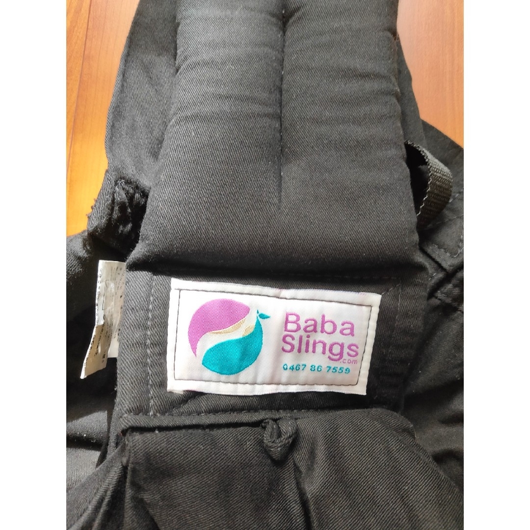 baba slings(ババスリング)のババスリング ワンカラー ブラック(1個) キッズ/ベビー/マタニティの外出/移動用品(スリング)の商品写真