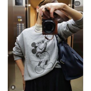 ロンハーマン(Ron Herman)のRH Vintage Mickey Sweat Shirt  根岸由香里(トレーナー/スウェット)