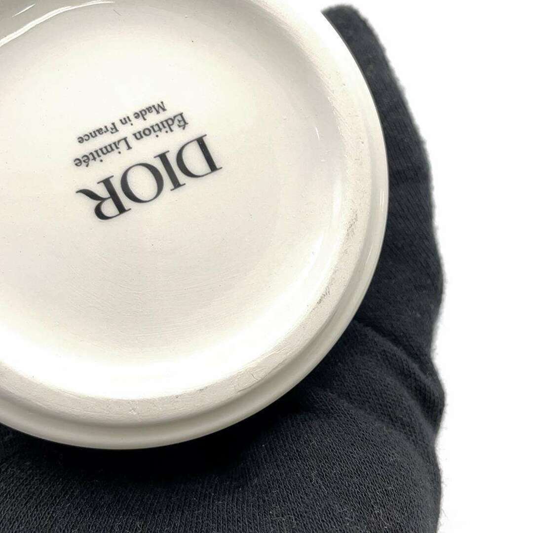 Dior(ディオール)のクリスチャン・ディオール マグカップ 2個セット バタフライ 蝶 陶器 Christian Dior 食器 レディースのファッション小物(その他)の商品写真