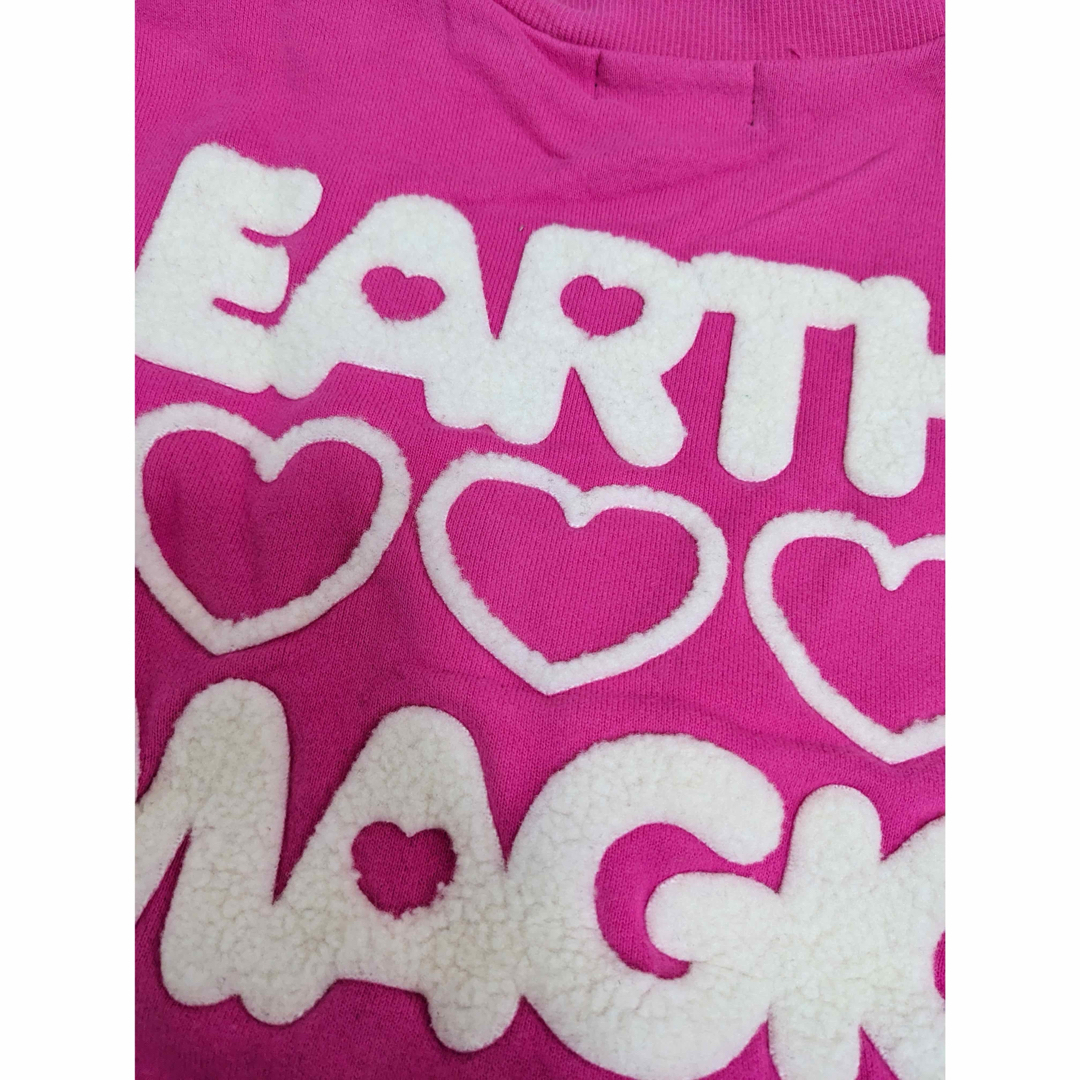 EARTHMAGIC(アースマジック)の190🌸アースマジック🌸トレーナーカーディガン🌸150 キッズ/ベビー/マタニティのキッズ服女の子用(90cm~)(Tシャツ/カットソー)の商品写真