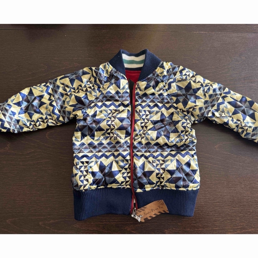 JUNK STORE(ジャンクストアー)の【新品】JUNK STORE リバーシブルジャケット　90 キッズ/ベビー/マタニティのキッズ服男の子用(90cm~)(ジャケット/上着)の商品写真