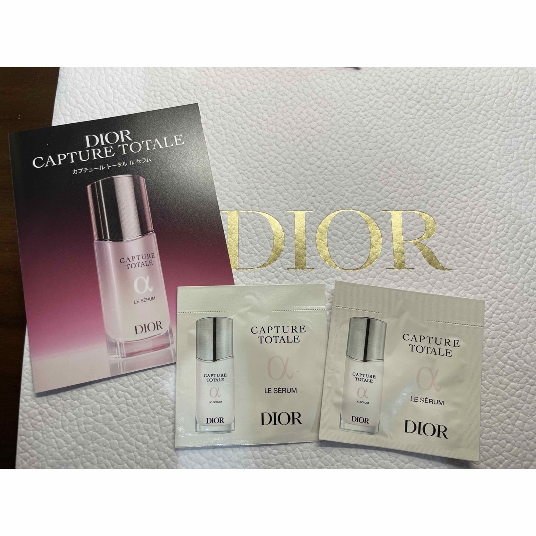 Dior(ディオール)のDIOR ファンデーション・美容液・化粧水　お試しセット コスメ/美容のキット/セット(サンプル/トライアルキット)の商品写真