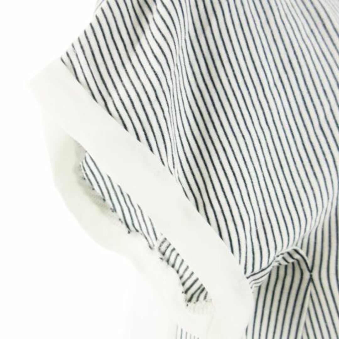 anySiS(エニィスィス)のエニィスィス カットソー 半袖 切替 ストライプ リボン 220723AH5A レディースのトップス(カットソー(半袖/袖なし))の商品写真