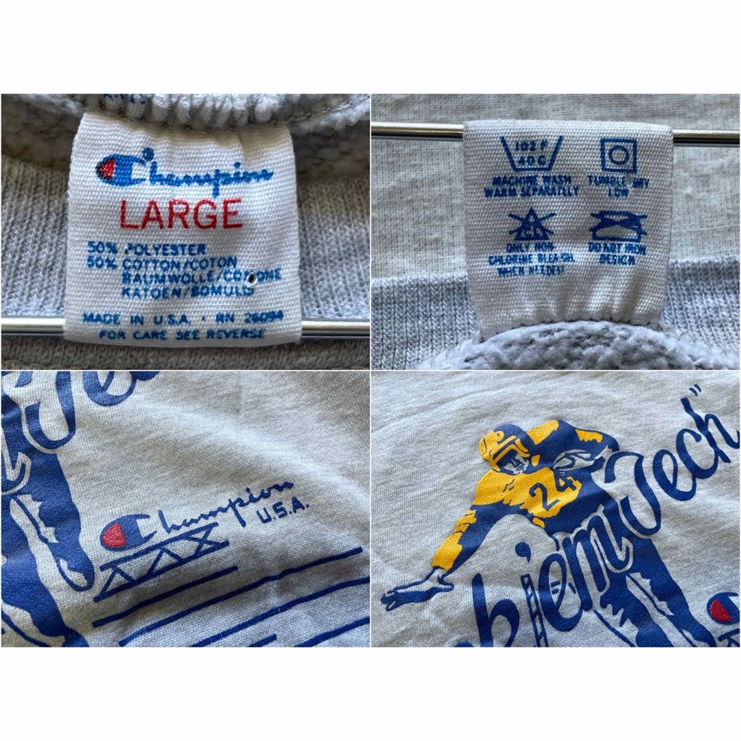 Champion - 80's USA製 Champion チャンピオン トリコタグ Champion - 80's USA製 Champion チャンピオン トリコタグ