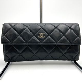 【新品】[CHANEL] ボーイシャネル ナノウォレット グレー