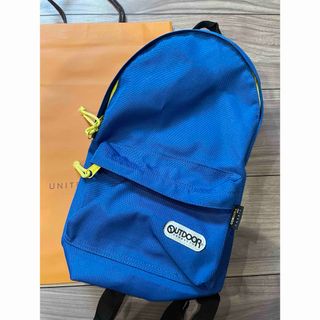 アウトドア(OUTDOOR)のOUTDOOR kids リュック　青(リュックサック)