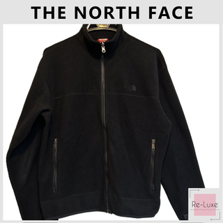 ザノースフェイス(THE NORTH FACE)のTHE NORTH FACE フリースジャケット レディースL ブラック(ブルゾン)