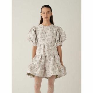 ハニーミーハニー(Honey mi Honey)のhoney mi honey jacquard tiered one-piece(ミニワンピース)