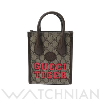 グッチ(Gucci)の中古 グッチ GUCCI 671623 レディース 2WAYバッグ インターロッキングG ベージュ/エボニー/ブラウン GGスプリームキャンバス(その他)