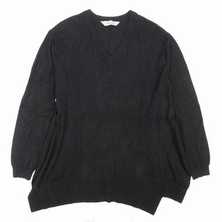 トラッゾドンナ(TORRAZZO DONNA)のトラッゾドンナ イレヘム ニット Vネック アシンメトリー Vネック セーター(ニット/セーター)