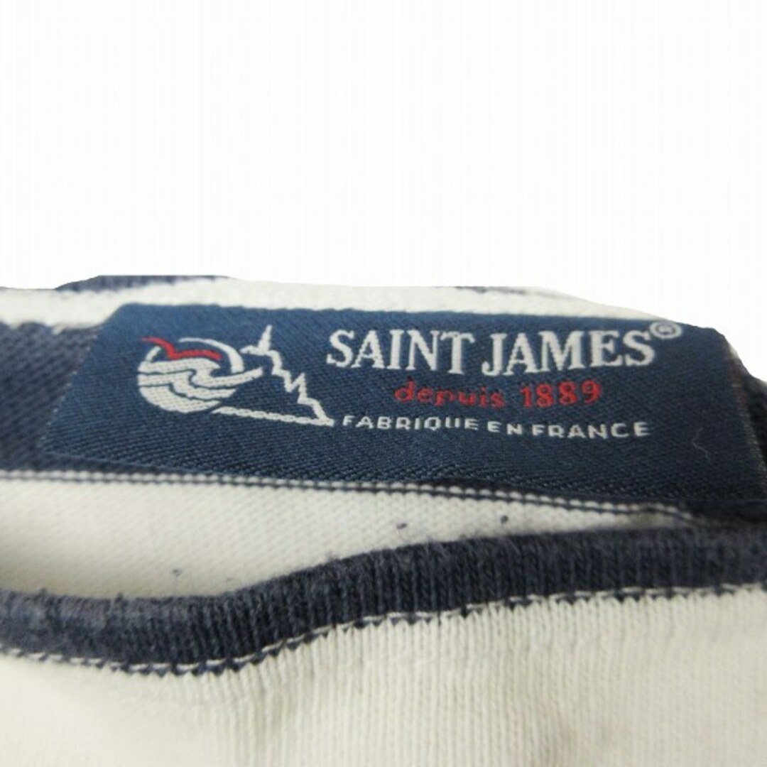 SAINT JAMES(セントジェームス)のセントジェームス ウエッソン フランス製 太ボーダー バスクシャツ 長袖 メンズのトップス(シャツ)の商品写真