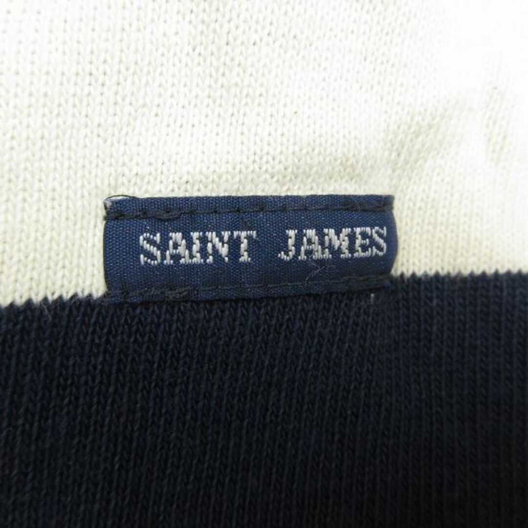 SAINT JAMES(セントジェームス)のセントジェームス ウエッソン フランス製 太ボーダー バスクシャツ 半袖 メンズのトップス(シャツ)の商品写真