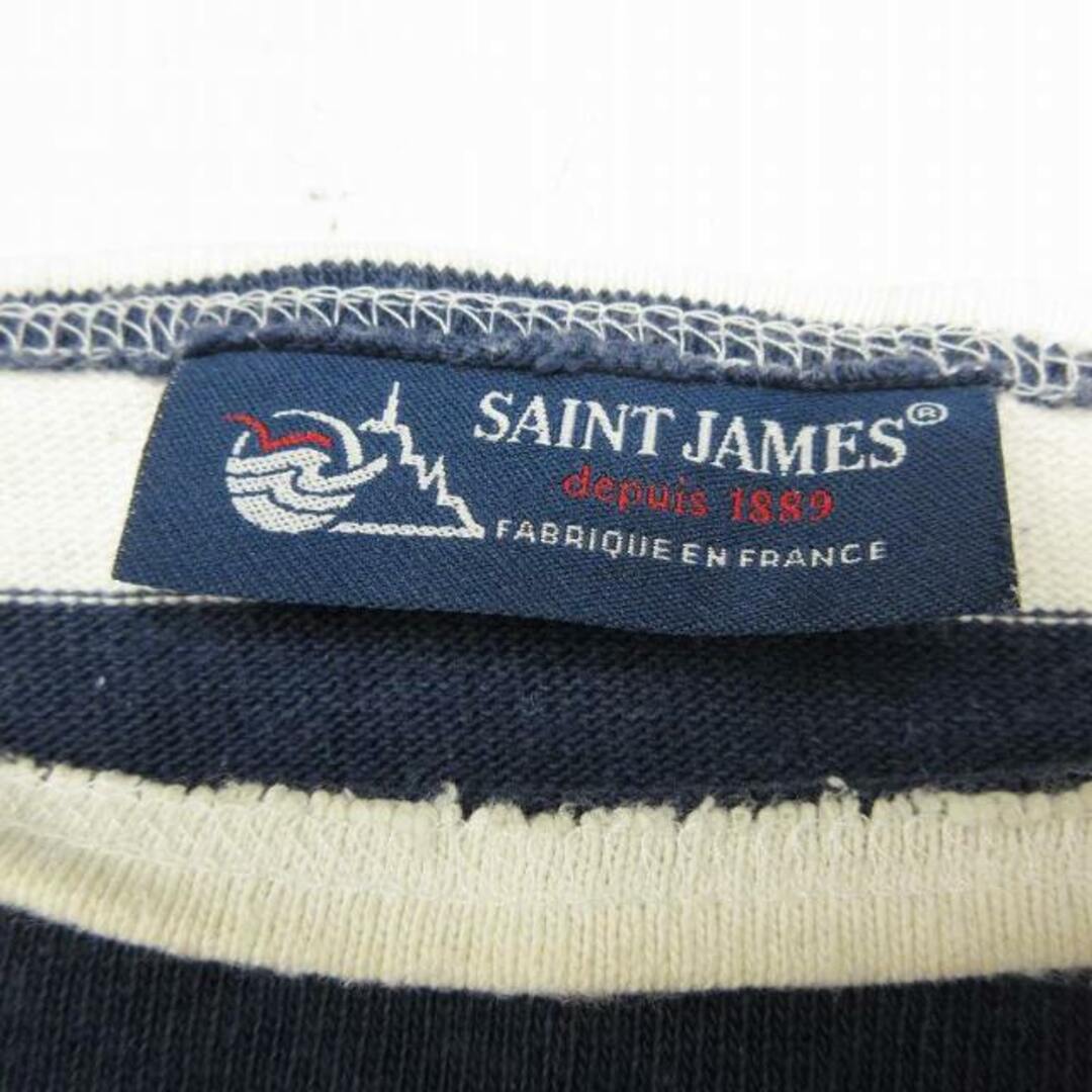 SAINT JAMES(セントジェームス)のセントジェームス ウエッソン フランス製 太ボーダー バスクシャツ 半袖 メンズのトップス(シャツ)の商品写真