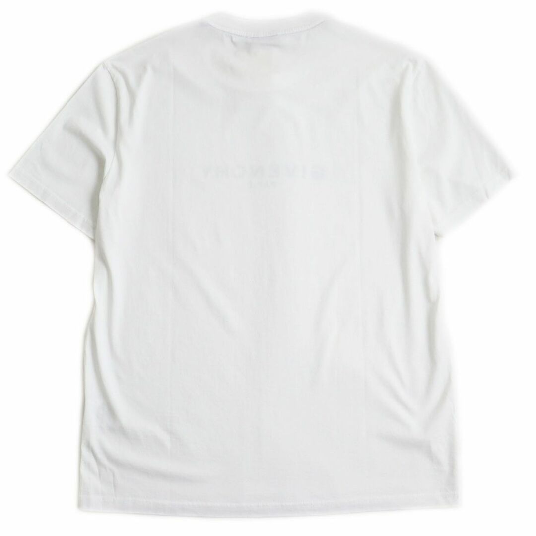 GIVENCHY(ジバンシィ)の未使用品●GIVENCHY ジバンシィ BM70K93002 ロゴプリント クルーネック 半袖 Tシャツ/カットソー ホワイト 大きめサイズXXL 正規品 メンズのトップス(Tシャツ/カットソー(半袖/袖なし))の商品写真