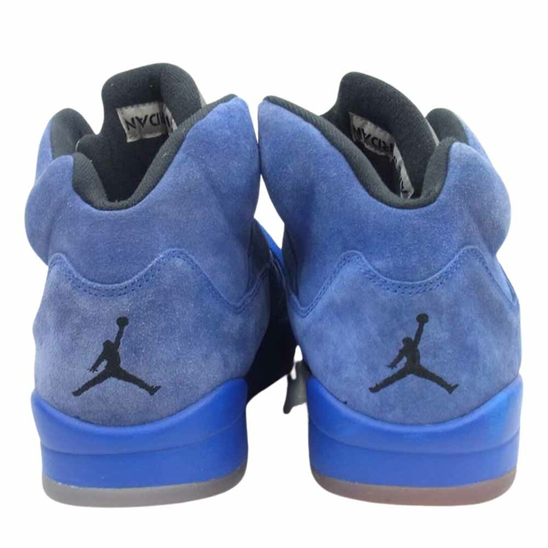 NIKE(ナイキ)のNIKE ナイキ スニーカー 136027-401 AIR JORDAN 5 エアジョーダン RETRO レトロ BLUE SUEDE ブルー スウェード スニーカー ブルー系 29cm【中古】 メンズの靴/シューズ(スニーカー)の商品写真