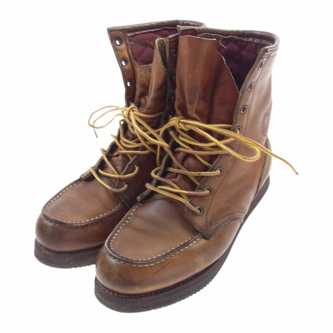 REDWING(レッドウィング)のRED WING レッドウィング ブーツ 96年~97年製 90s 犬刻印 ライナー付き Irish Setter INSULATED アイリッシュセッター 9インチ レースアップ レザー ブーツ ブラウン系 9インチ【中古】 メンズの靴/シューズ(ブーツ)の商品写真