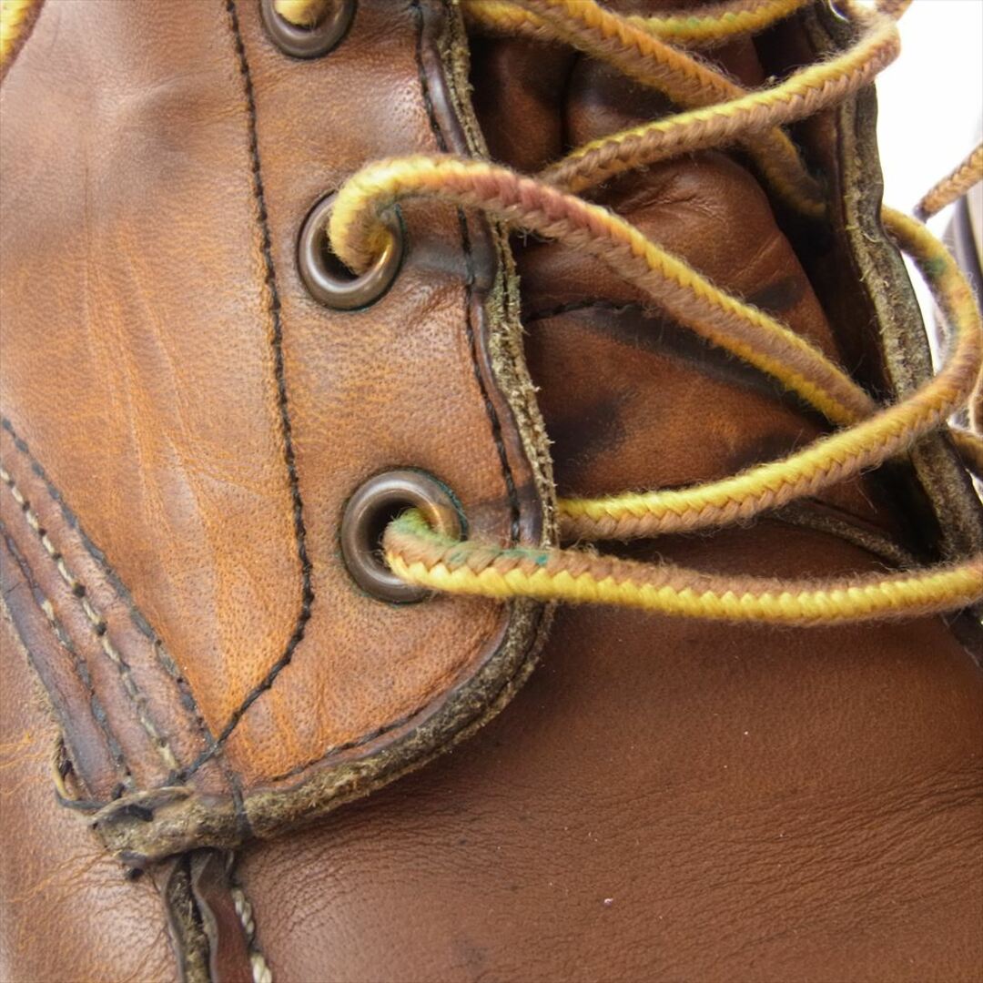 REDWING(レッドウィング)のRED WING レッドウィング ブーツ 96年~97年製 90s 犬刻印 ライナー付き Irish Setter INSULATED アイリッシュセッター 9インチ レースアップ レザー ブーツ ブラウン系 9インチ【中古】 メンズの靴/シューズ(ブーツ)の商品写真