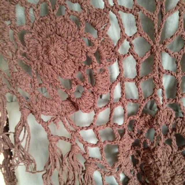 JEANASIS(ジーナシス)のジーナシス✭かぎ針編みストール レディースのファッション小物(マフラー/ショール)の商品写真