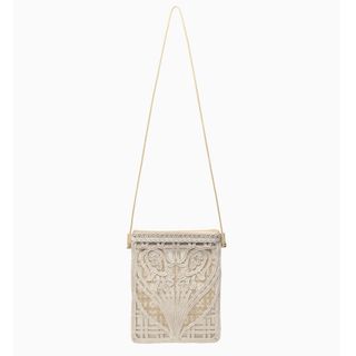 マメ(mame)のmame Cording Embroidery Pouch beige(ショルダーバッグ)