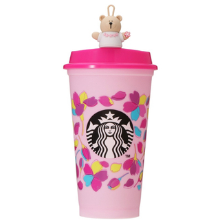 スターバックスコーヒー(Starbucks Coffee)のスターバックス さくら 2024リユーザブルカップ　ベアリスタ　カラーチェンジ(容器)
